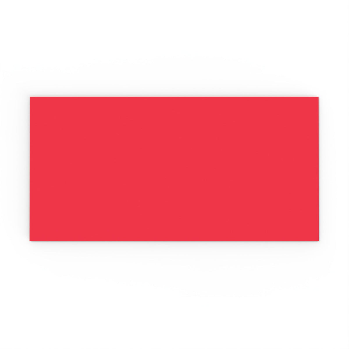 DL Dark Red Gummed V-Flap Envelope (110 x 220mm)