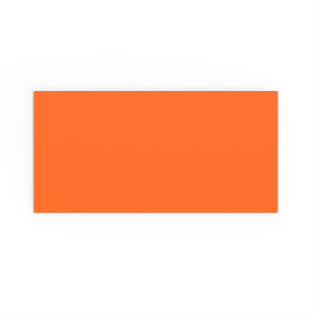 DL Orange Gummed V-Flap Envelope (110 x 220mm)