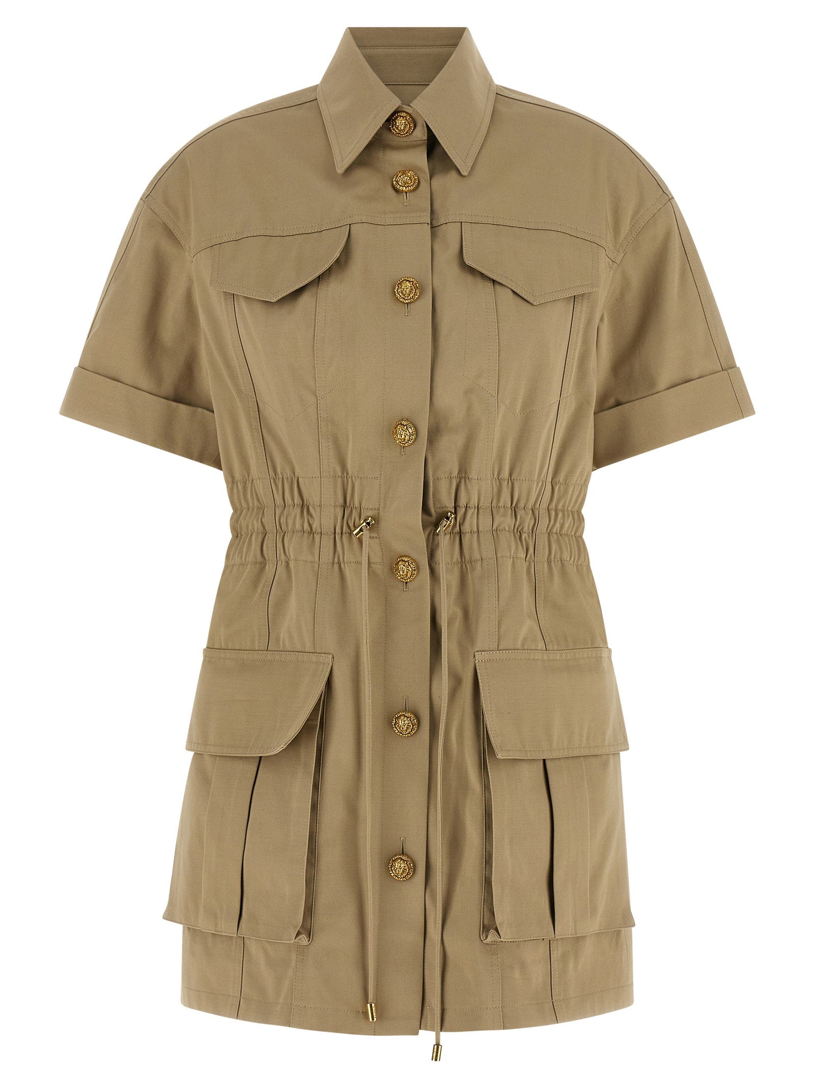 Balmain Dress — Beige