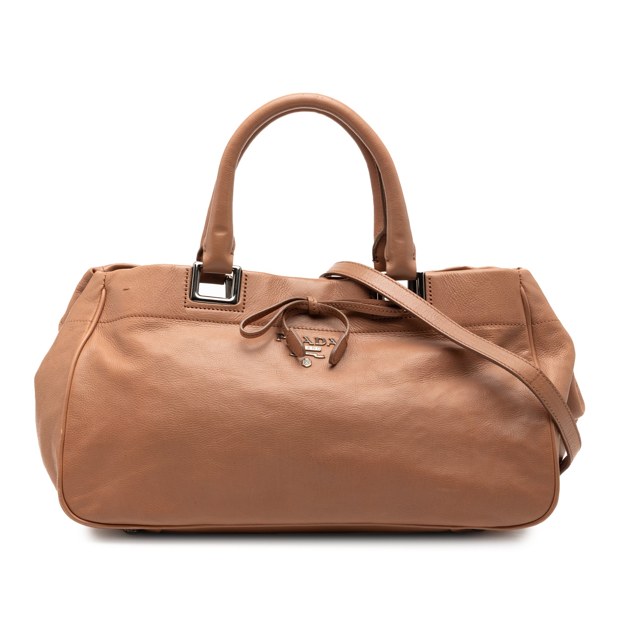 Vitello Ribbon Satchel