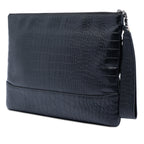 Medium Croc Embossed Calfskin Gabrielle Cosmetic Case