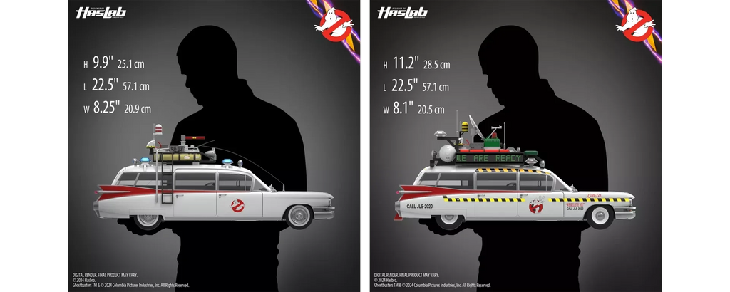 Hasbro Pulse Ghostbusters Plasma Series Ectomovil (Edición Aniversario)- Deluxe Model