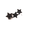 STASIA Triple Star Black Diamond Ear Cuff Single By ALINKA Fine Jewellery