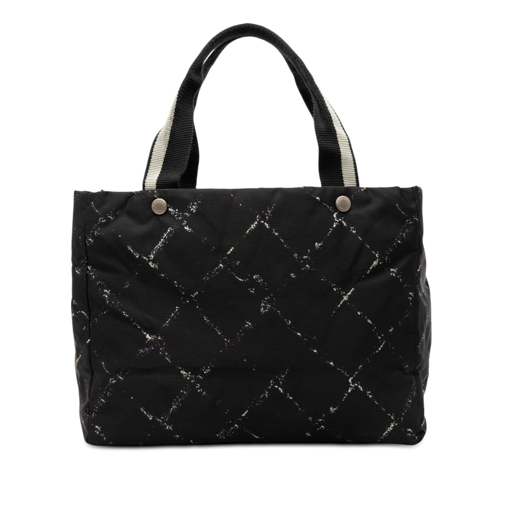 Old Travel Line Nylon Tote