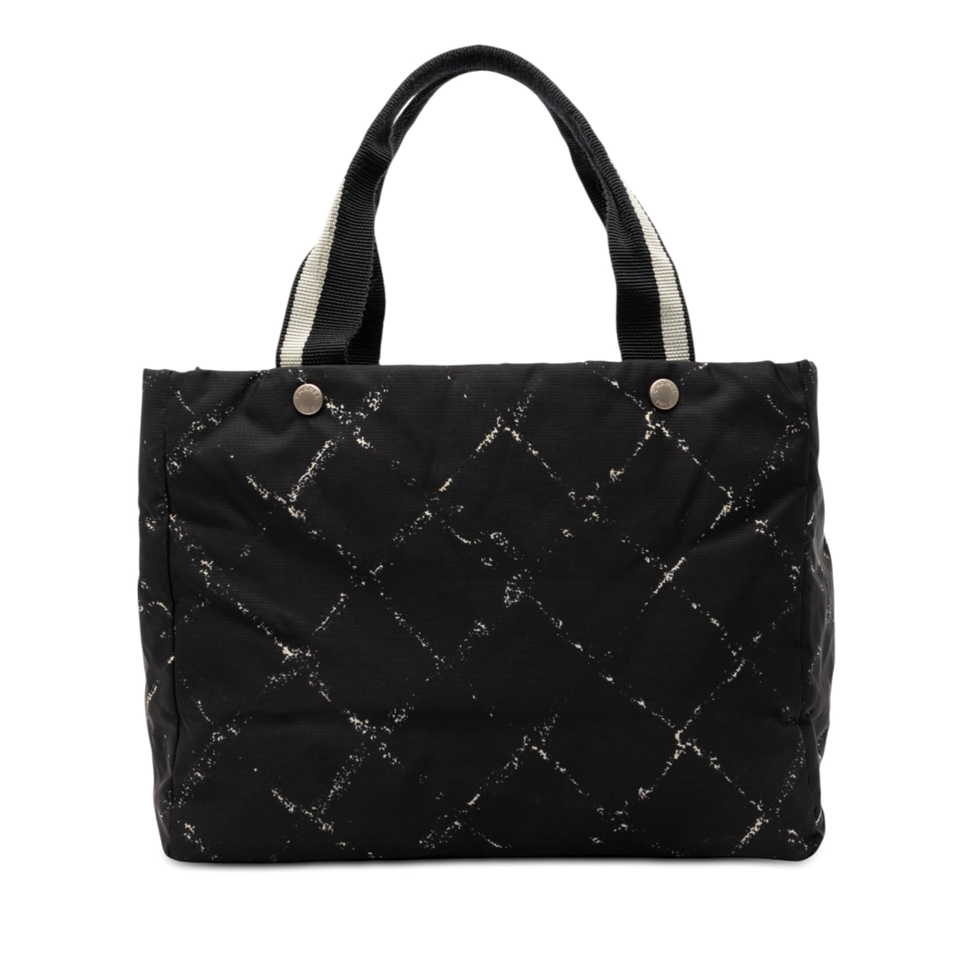 Old Travel Line Nylon Tote