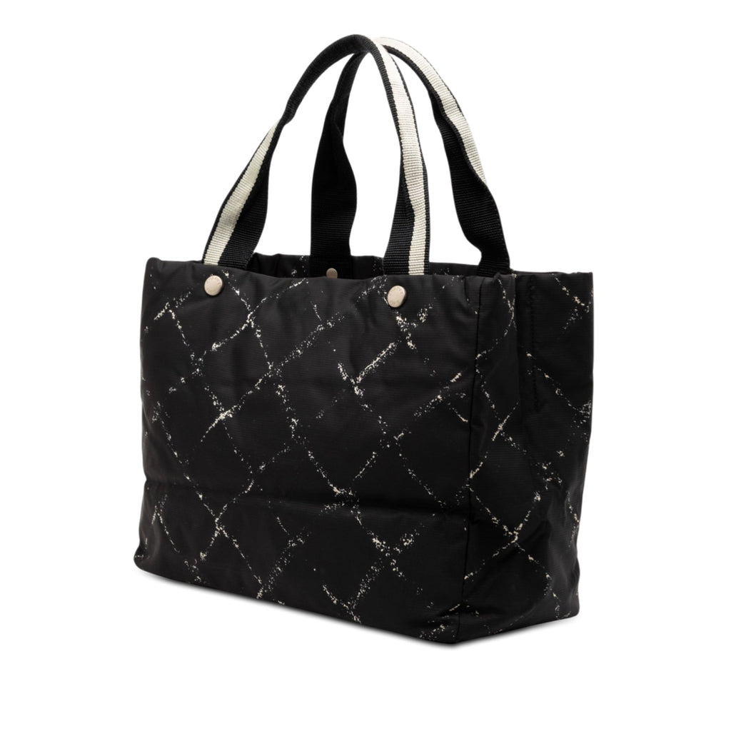 Old Travel Line Nylon Tote