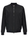 Herno Gore-Tex Infinium Windstopper Bomber Jacket — Black