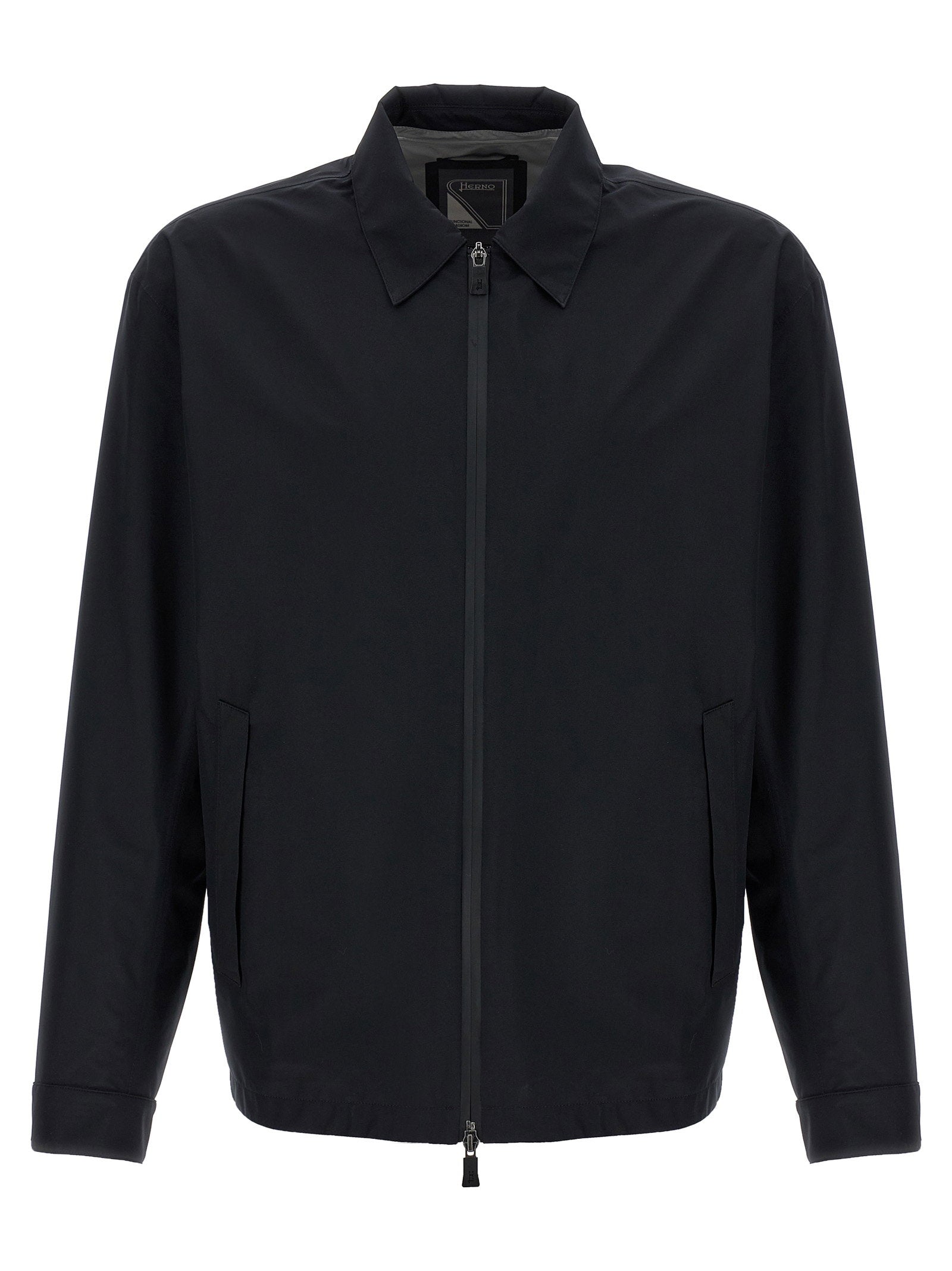 Herno Windproof Technical Jacket — Black