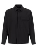 Herno Technical Windproof & Rainproof Overshirt — Black