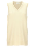 Sportmax Gimmy Vest — Cream