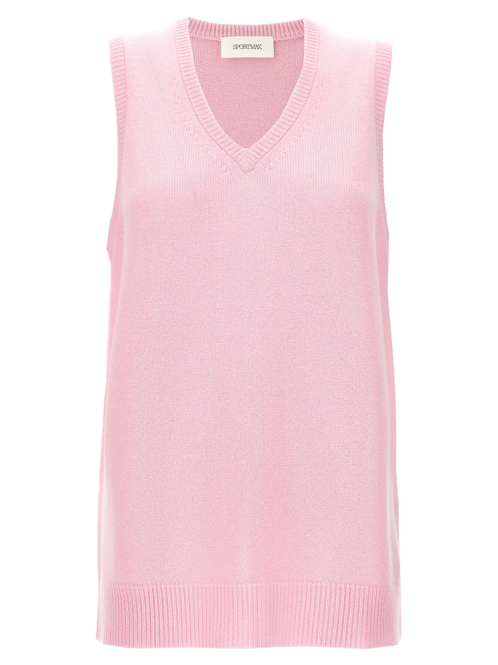 Sportmax Gimmy Vest — Pink