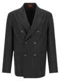 Barena Doria Blazer — Charcoal