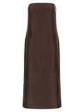 Loulou De Saison Giulia Dress — Brown