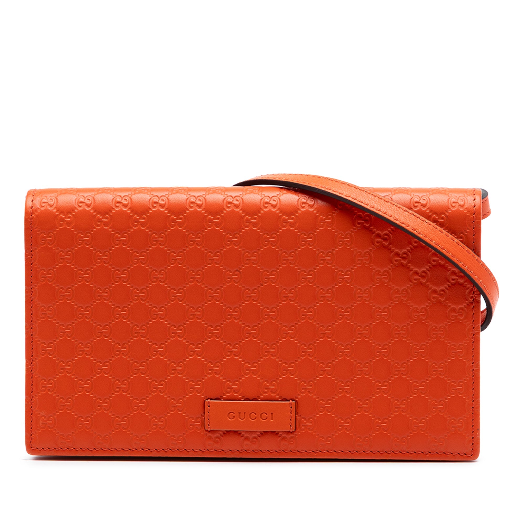 Microguccissima Wallet on Strap
