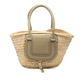 Medium Raffia Marcie Basket Tote