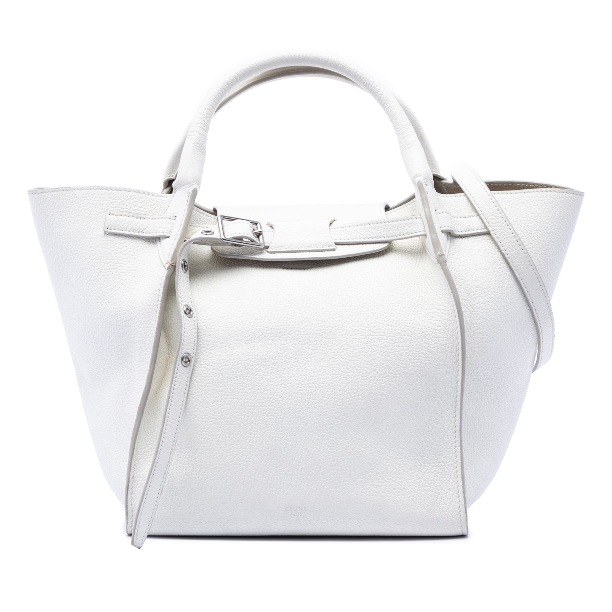 Small Supple Grained Calfskin Big Bag