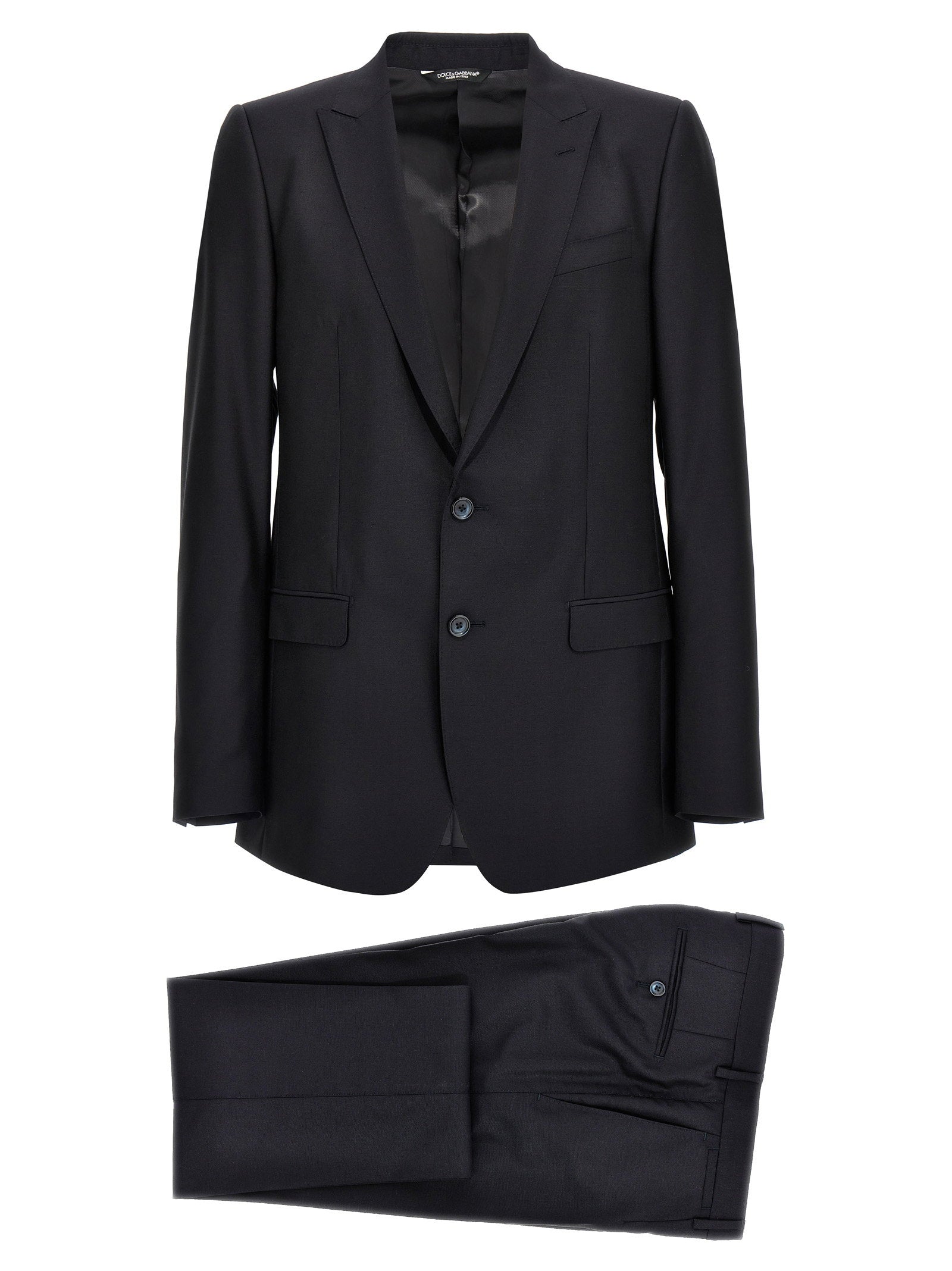 Dolce & Gabbana Martini Pant Suit — Black