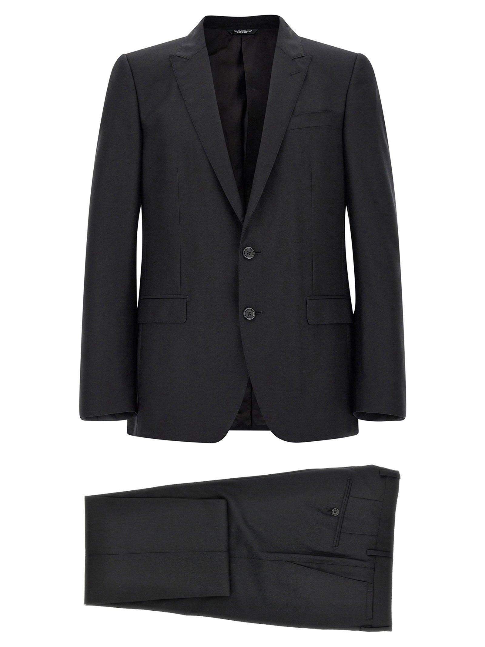Dolce & Gabbana Martini Pant Suit — Black