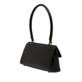 Leather Gancini Trifolio Swing Top Handle Bag