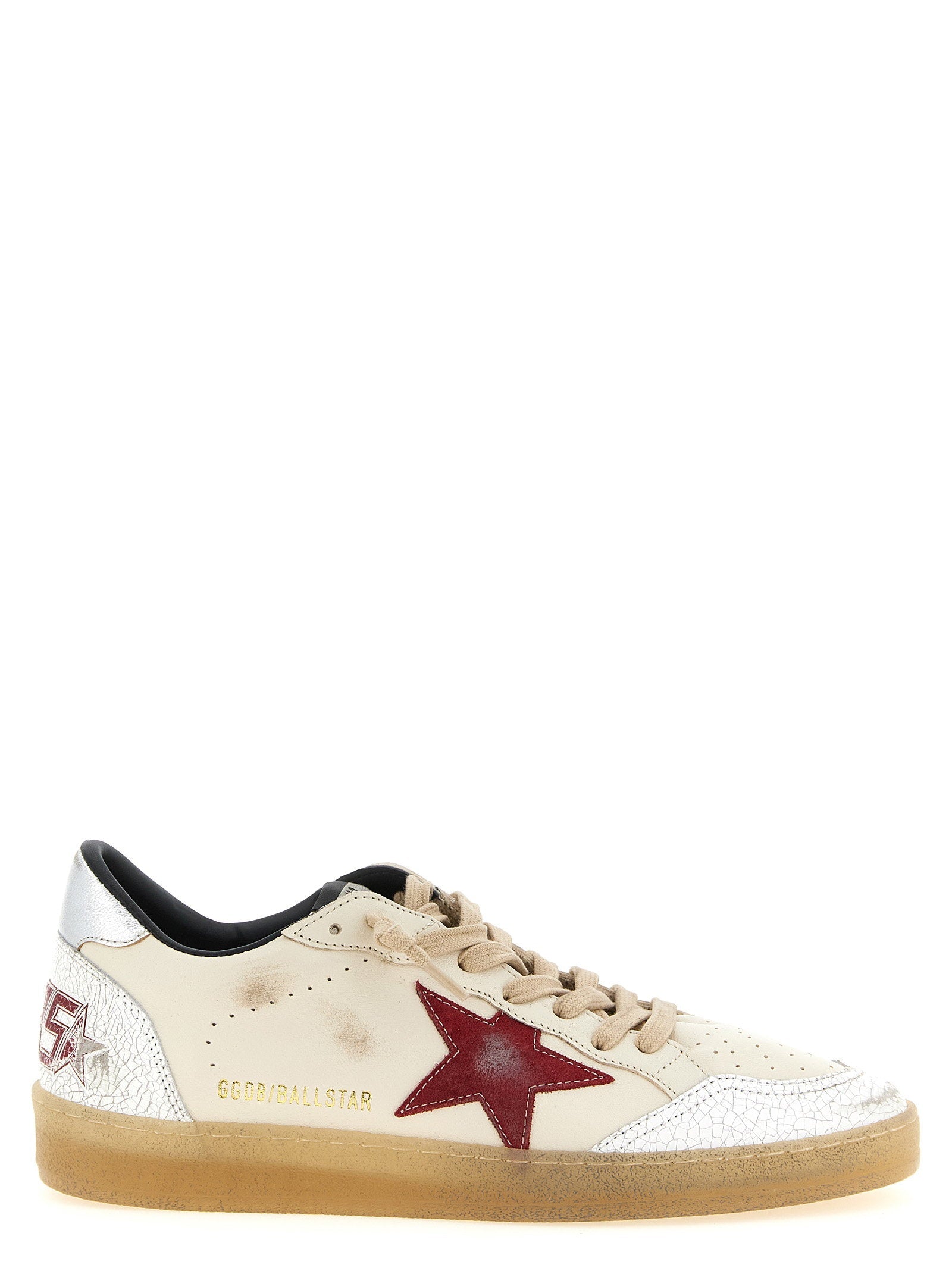 Golden Goose Ball Star Sneaker — Cream