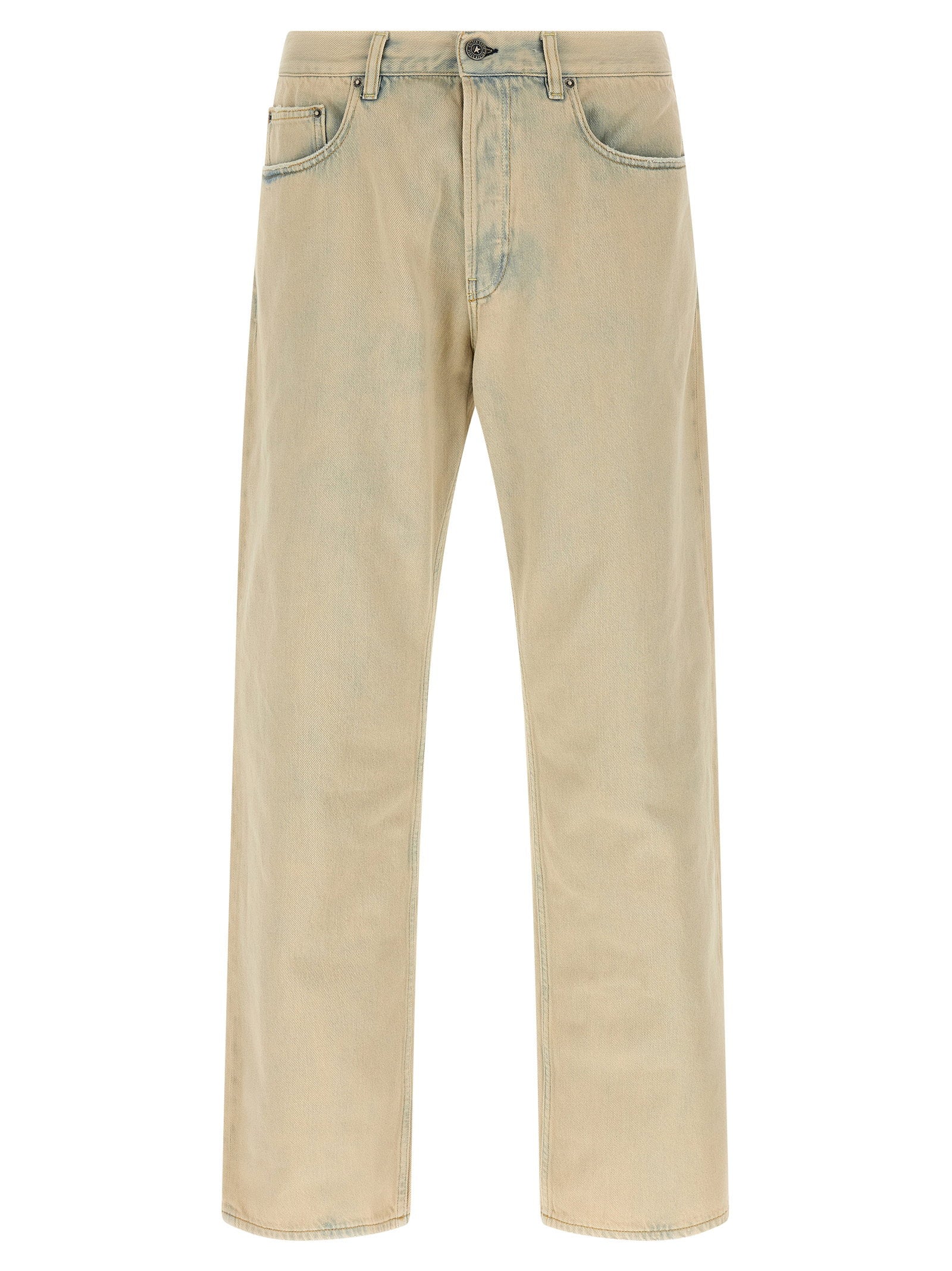 Golden Goose Skate Jeans — Beige