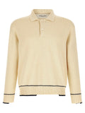 Golden Goose Rindley Polo — Cream