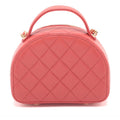 Quilted Lambskin Chic Riviera Top Handle Vanity Case