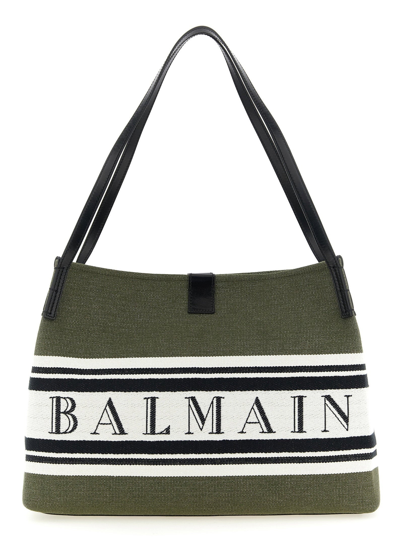 Balmain Shoulder Bag — Olive