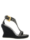 Balmain Anthem Espadrille — Black