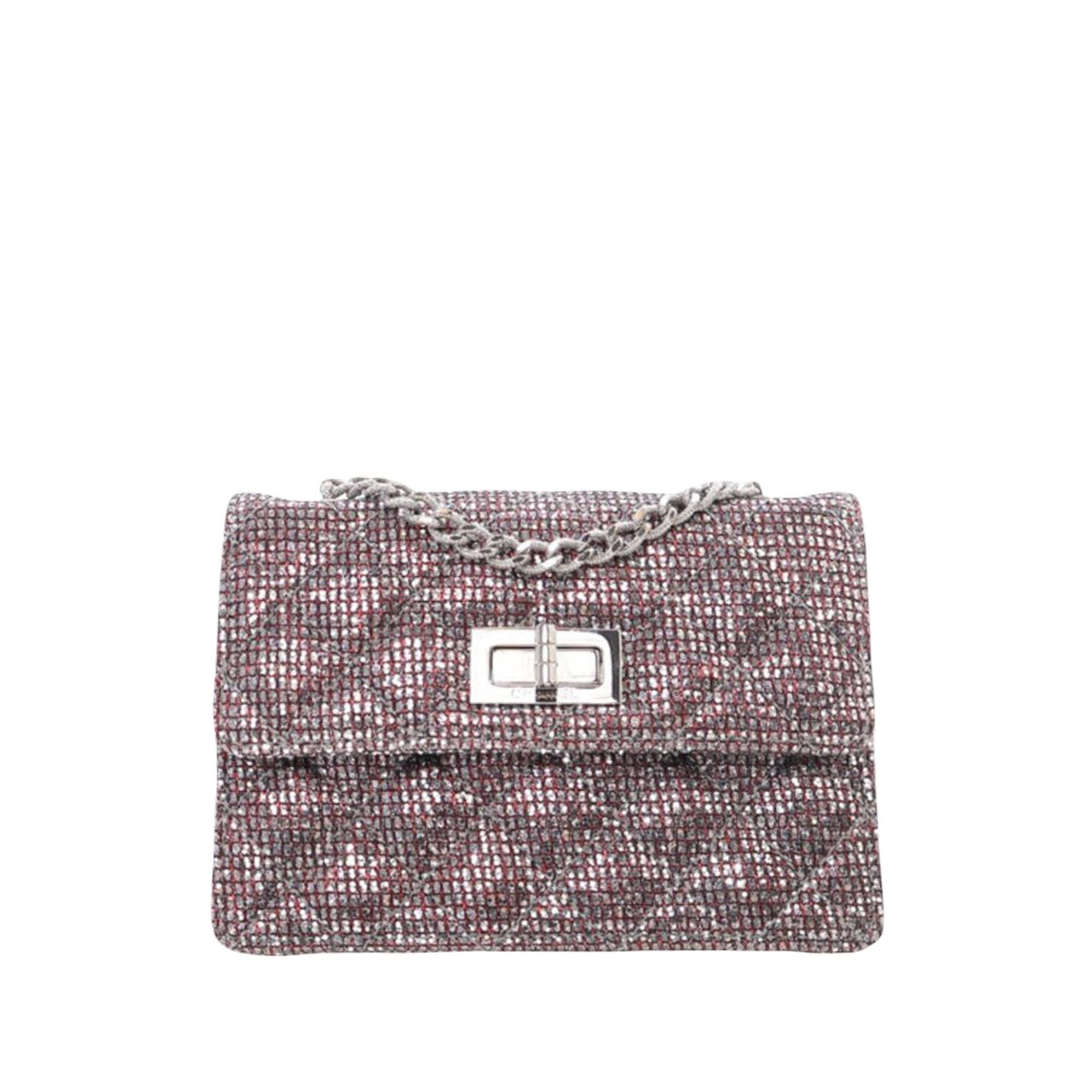 Mini Glitter Canvas Reissue 2.55 Flap
