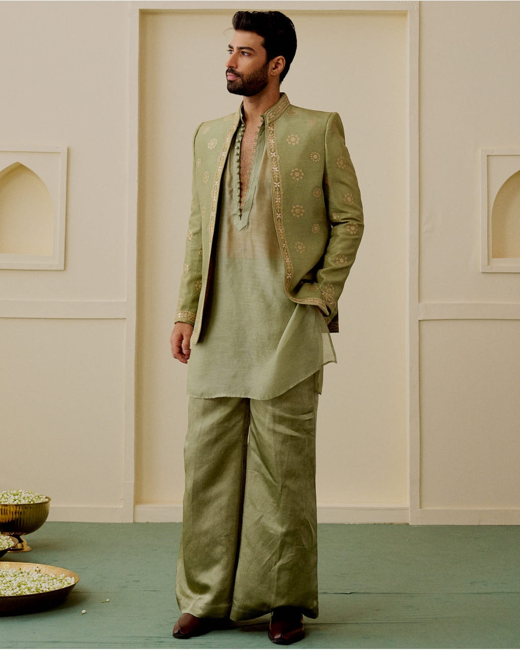 Vihaan Jacket Set By KYNAH, Luxury Indian Fashion & Bridal Wear