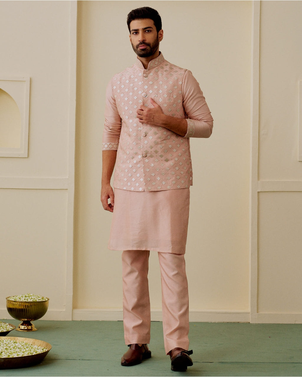 Ayush Bandi Set By KYNAH, Luxury Indian Fashion & Bridal Wear