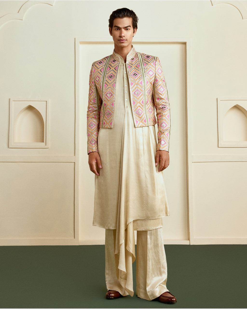 Aaryan Jodhpuri Set By KYNAH, Luxury Indian Fashion & Bridal Wear