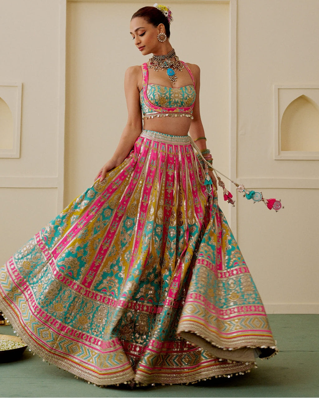 Zamaana Lehenga Set By KYNAH, Luxury Indian Fashion & Bridal Wear