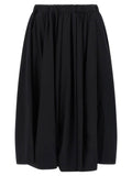 Comme Des Garcons Wheel Skirt — Black