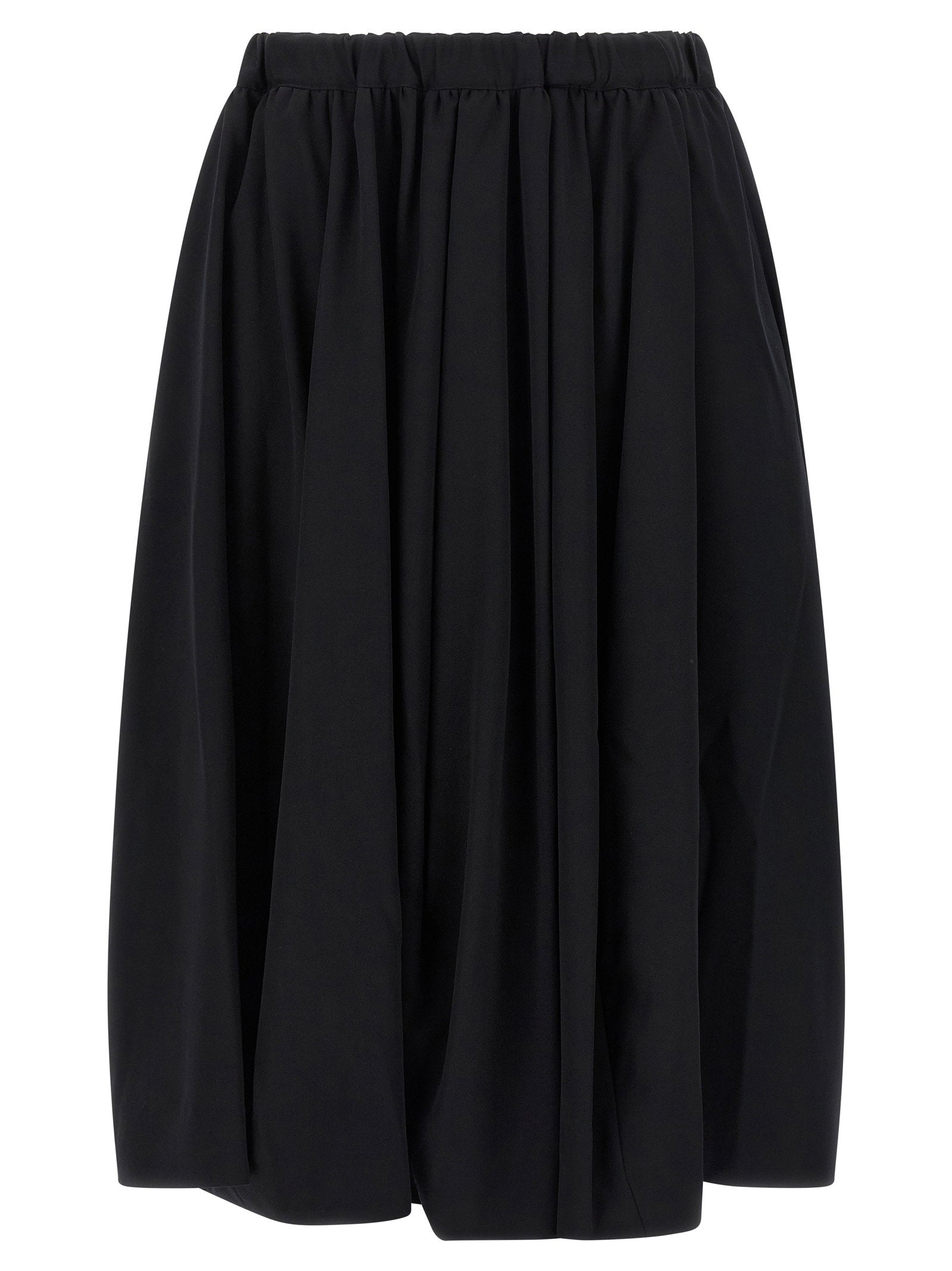 Comme Des Garcons Wheel Skirt — Black
