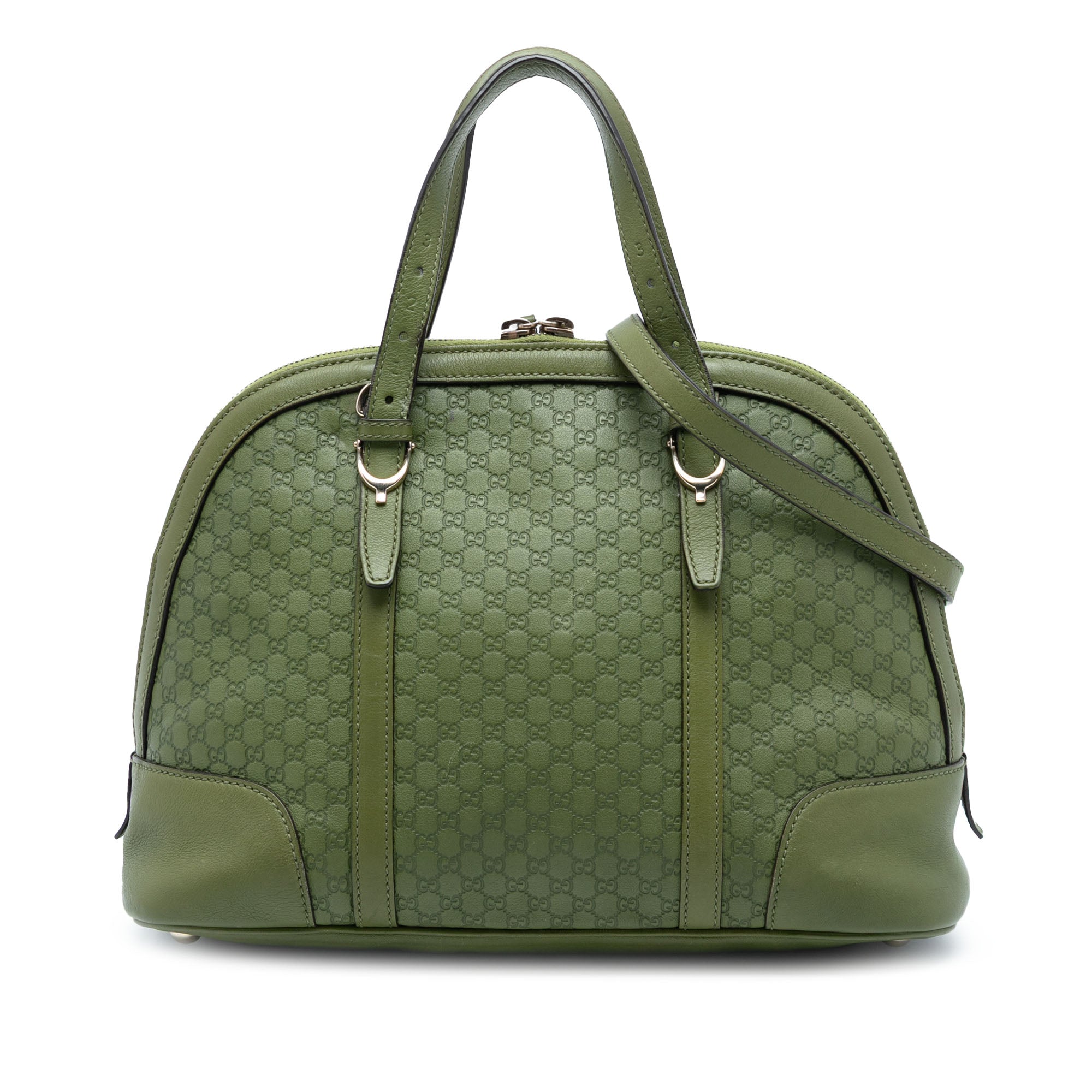 Small Microguccissima Nice Dome Satchel