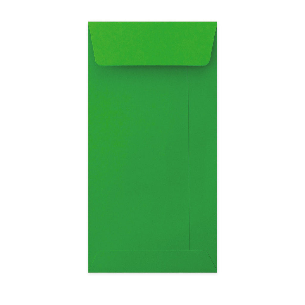 DL Green Peel & Seal Coloured Envelope (220 x 110mm)