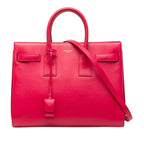 Small Leather Sac De Jour Satchel