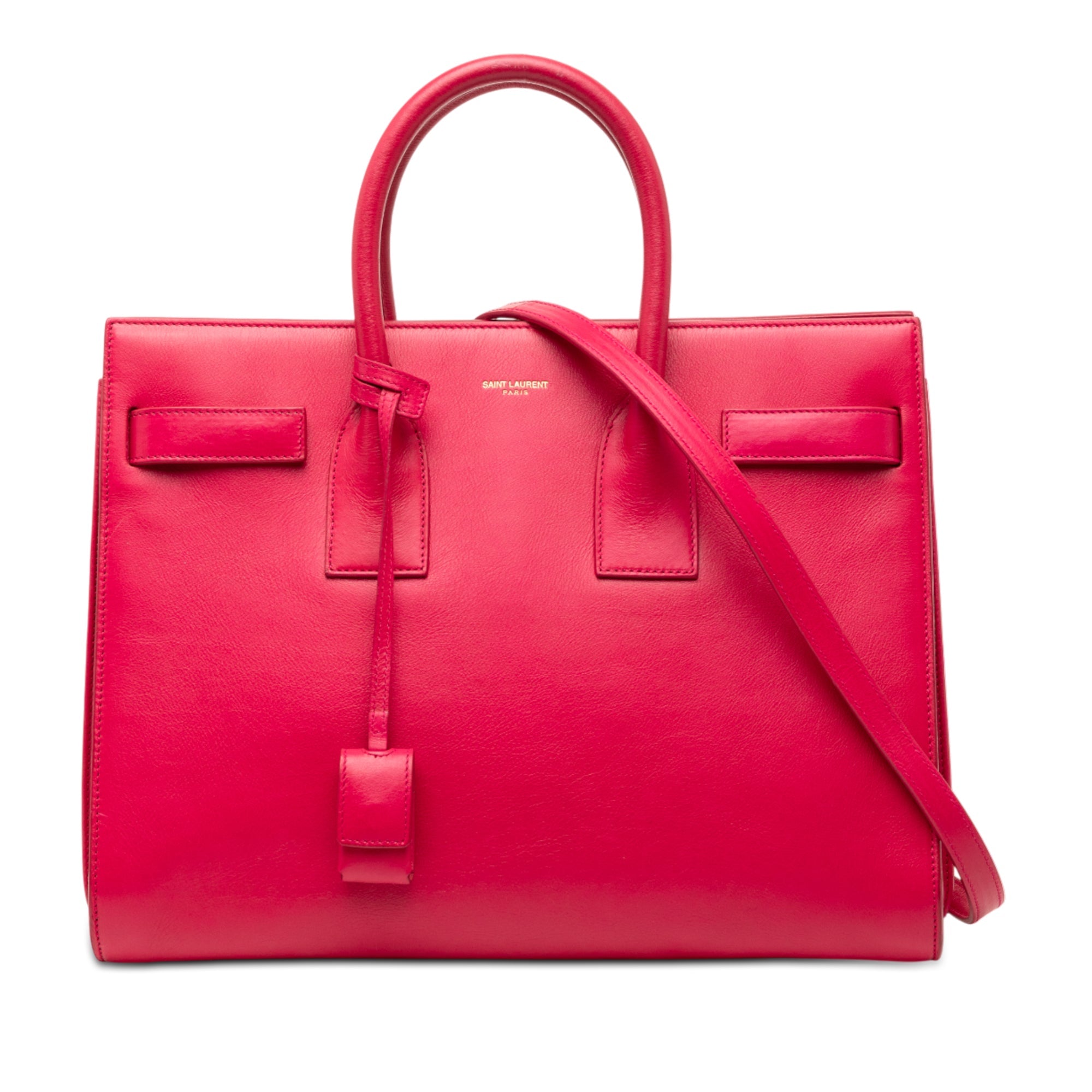 Small Leather Sac De Jour Satchel