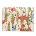Calfskin Hibiscus Card Holder with Chain