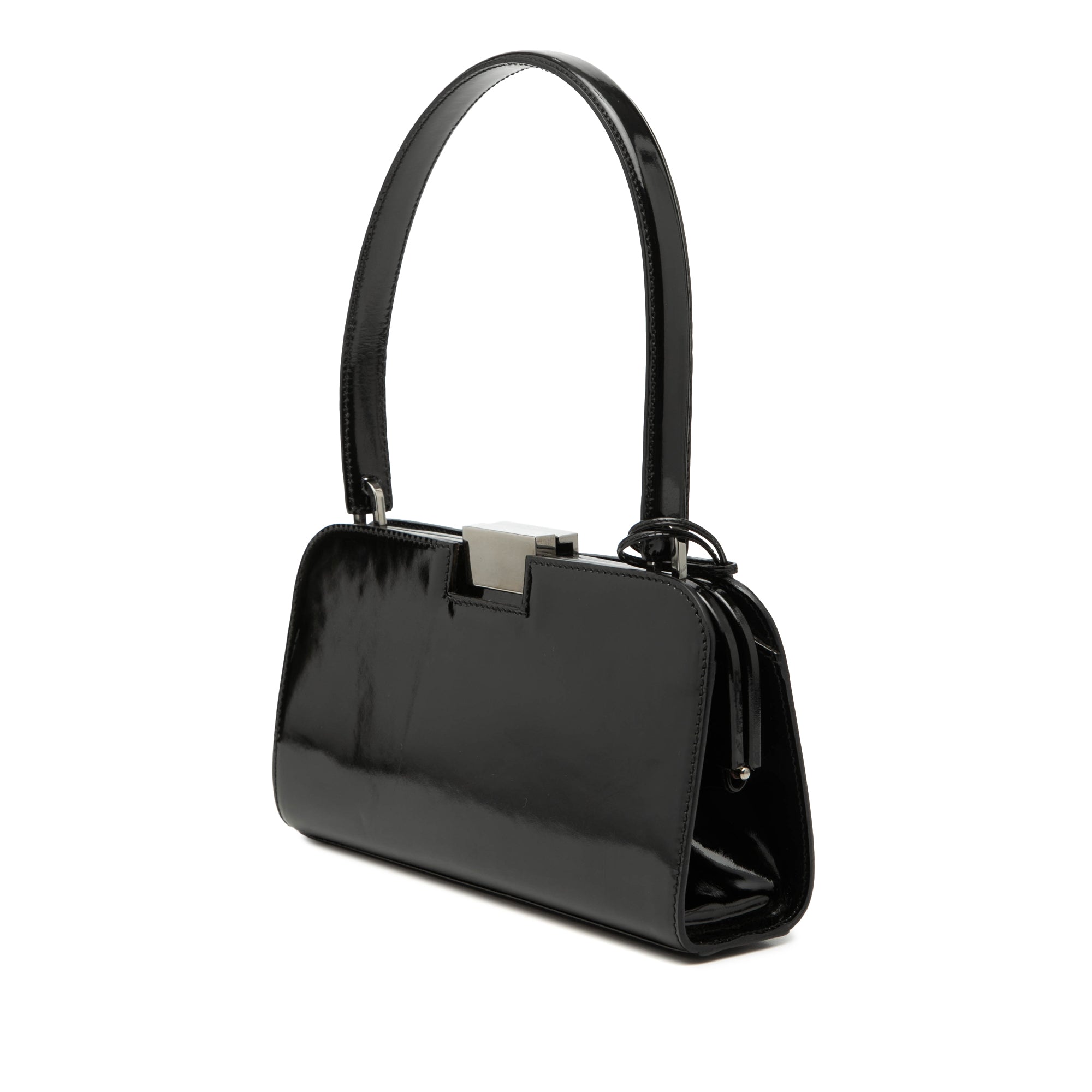 Patent Clasp Handbag