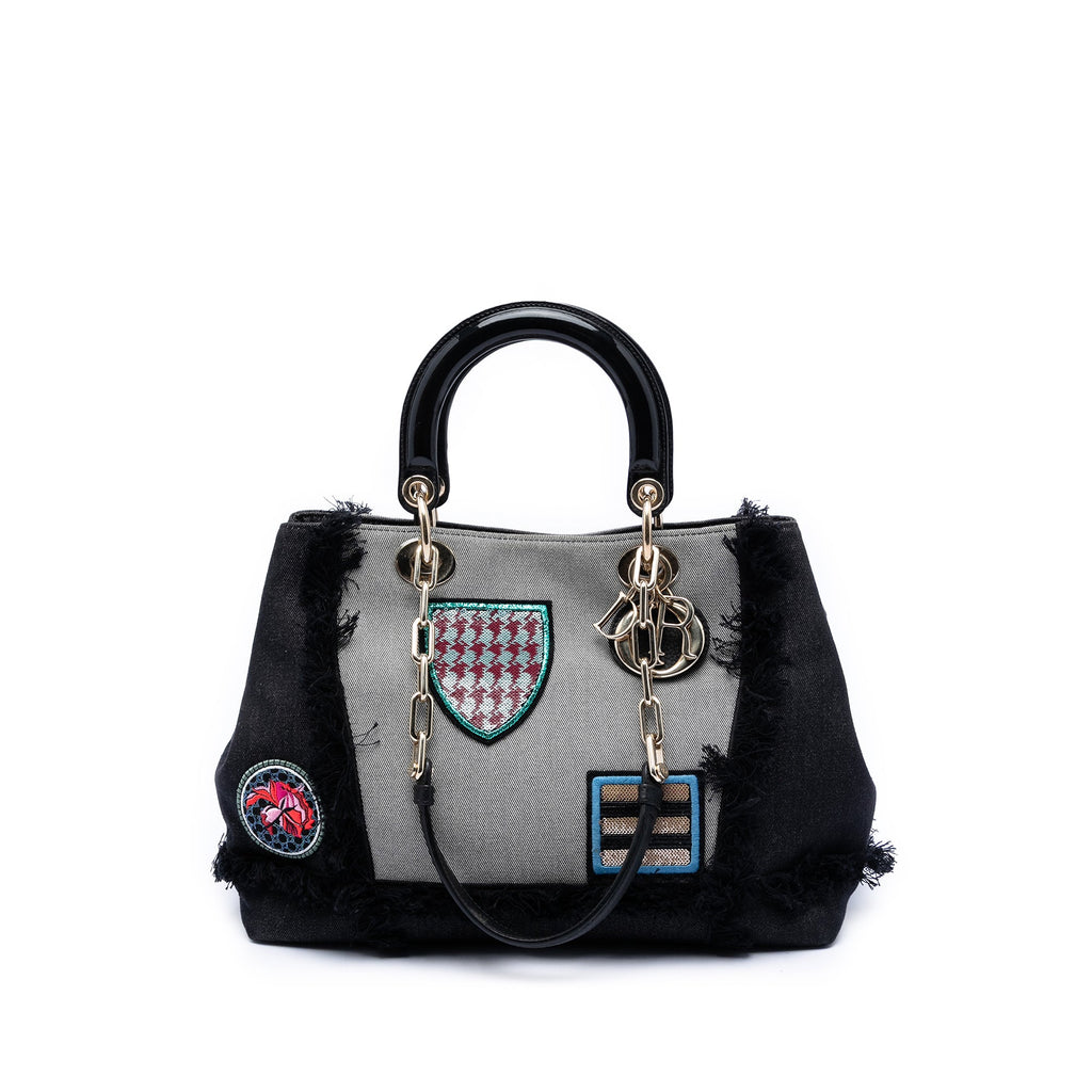 Denim Patch D Light Satchel