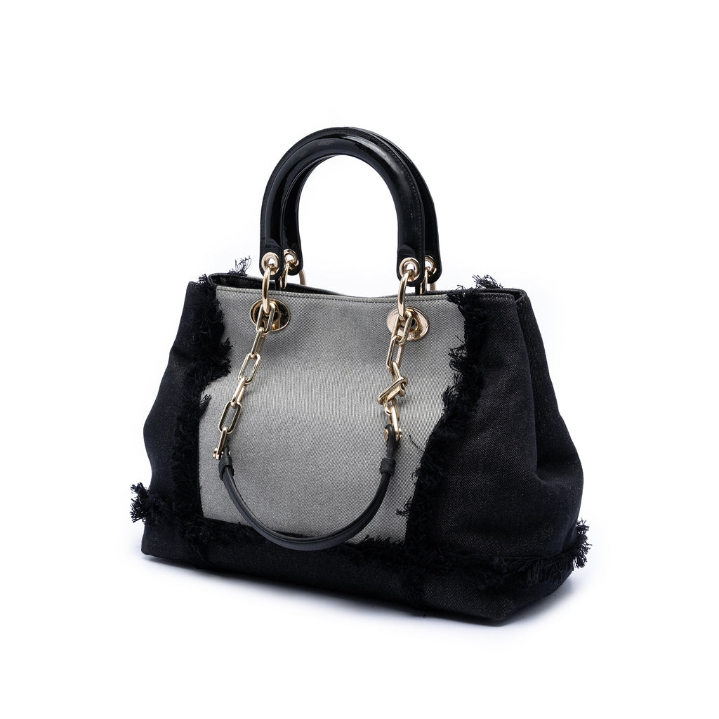 Denim Patch D Light Satchel