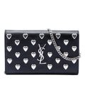 Medium Calfskin Monogram Heart Studded Kate Crossbody