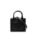 Mini Leather VLogo Walk Tote