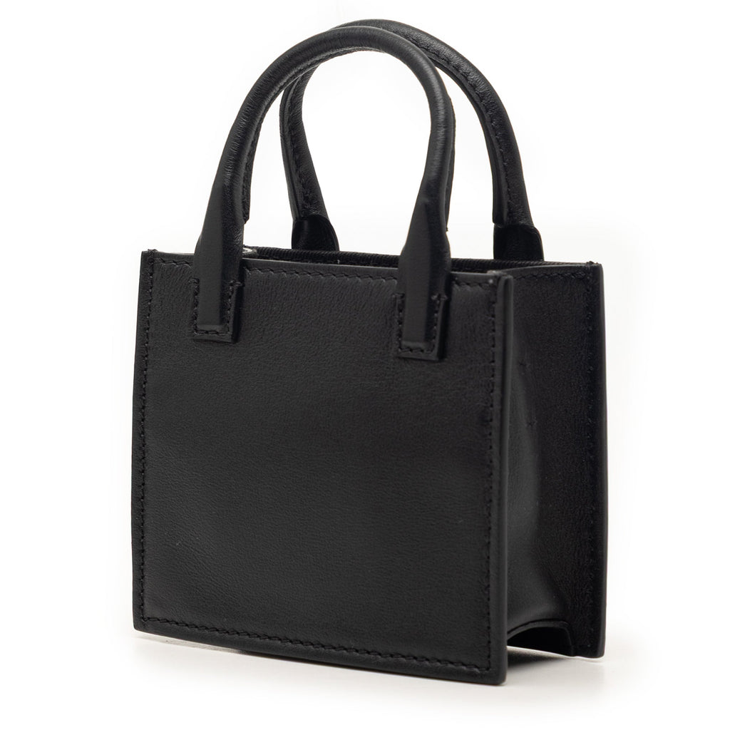 Mini Leather VLogo Walk Tote