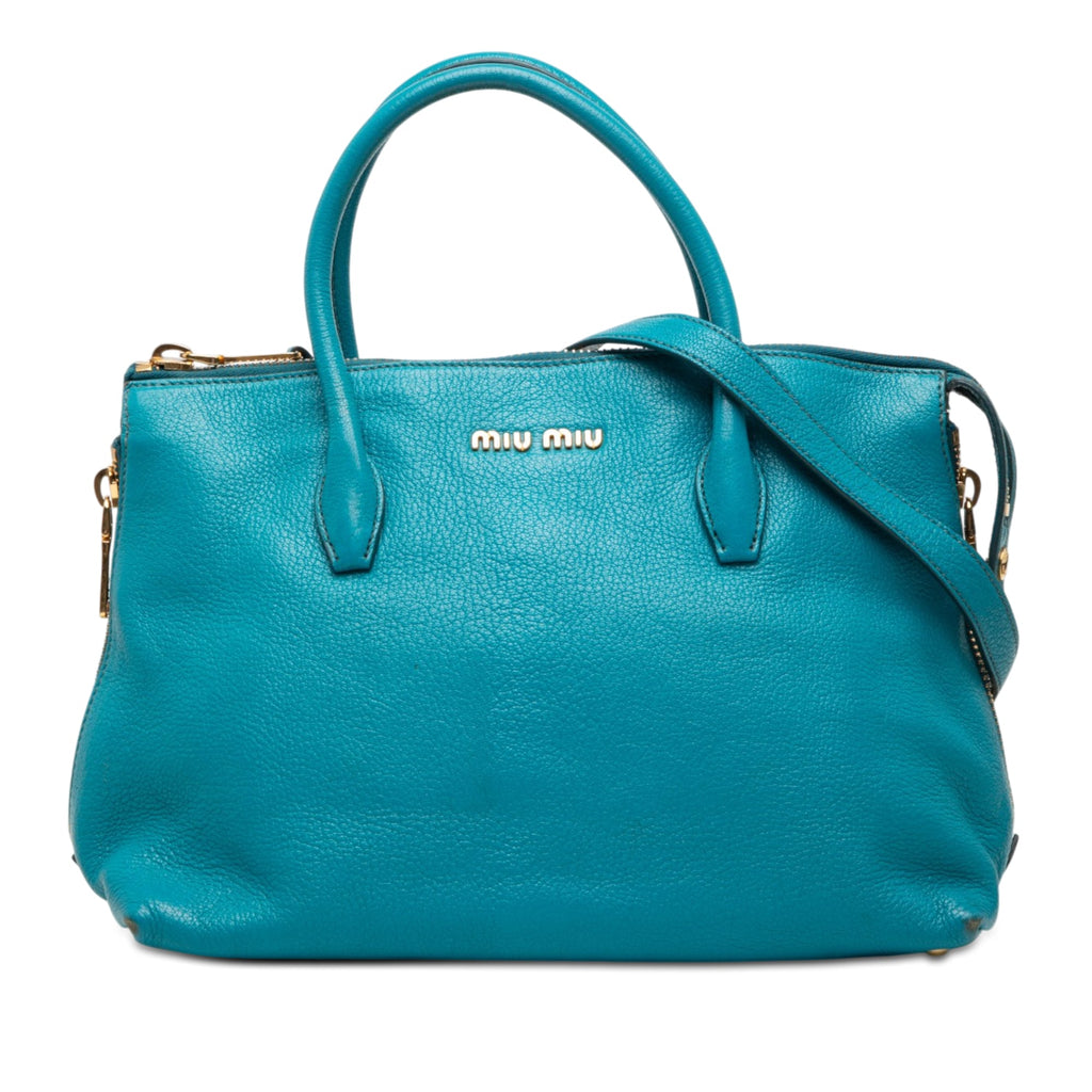 Goatskin Madras Convertible Side Zip Satchel