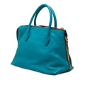 Goatskin Madras Convertible Side Zip Satchel