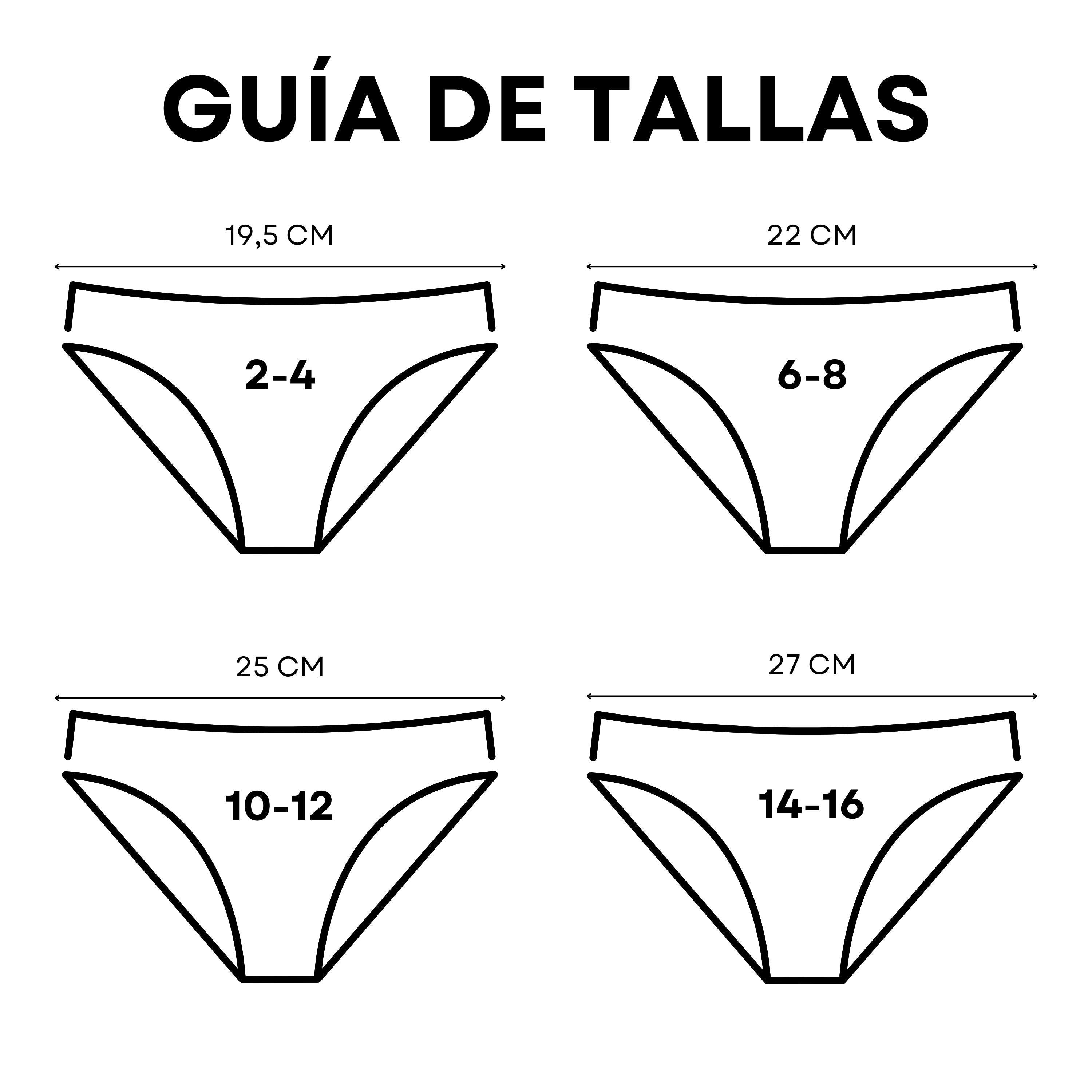 Don Algodon Kids | Pack 12 Braguitas con Flores para Niña | Transpirables
